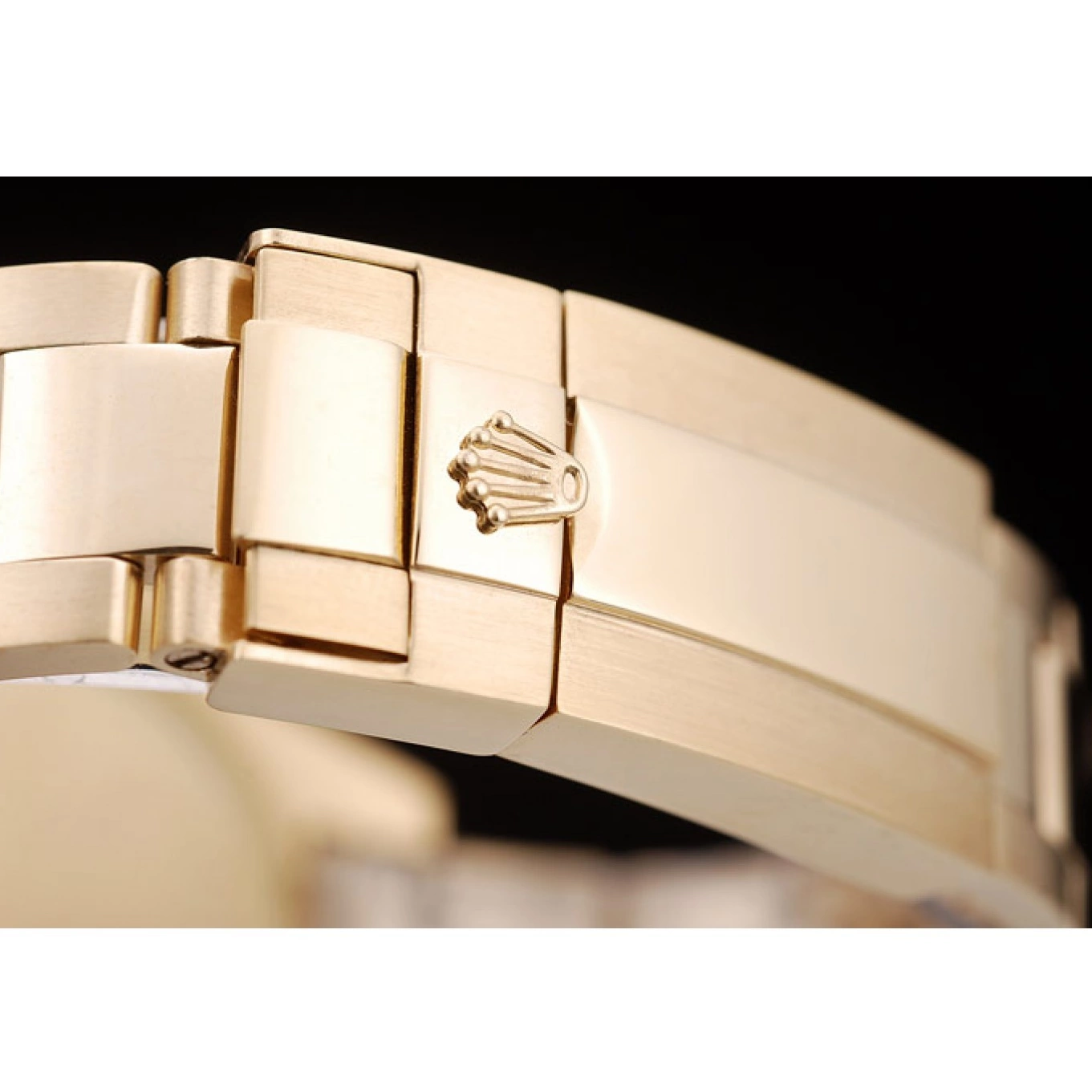 Aaa replica Rolex Yacht Master Gold Dial Gold 98232 Bezel 0604